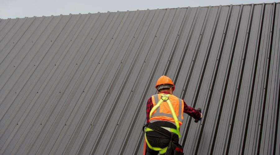 Professional metal roof installation services in Millville, MA